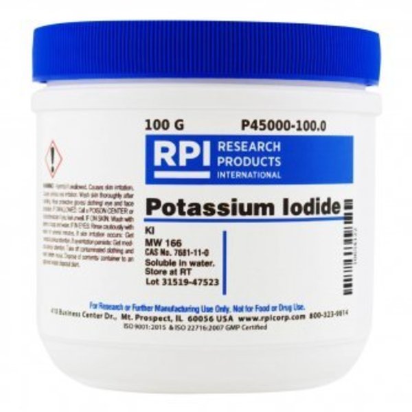 Rpi Potassium Iodide, 100 G P45000-100.0